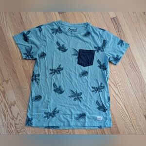 Jack & Jones Originals Graphic Tee in Teal. 3 For $20